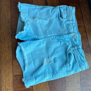 gap girls jean shorts